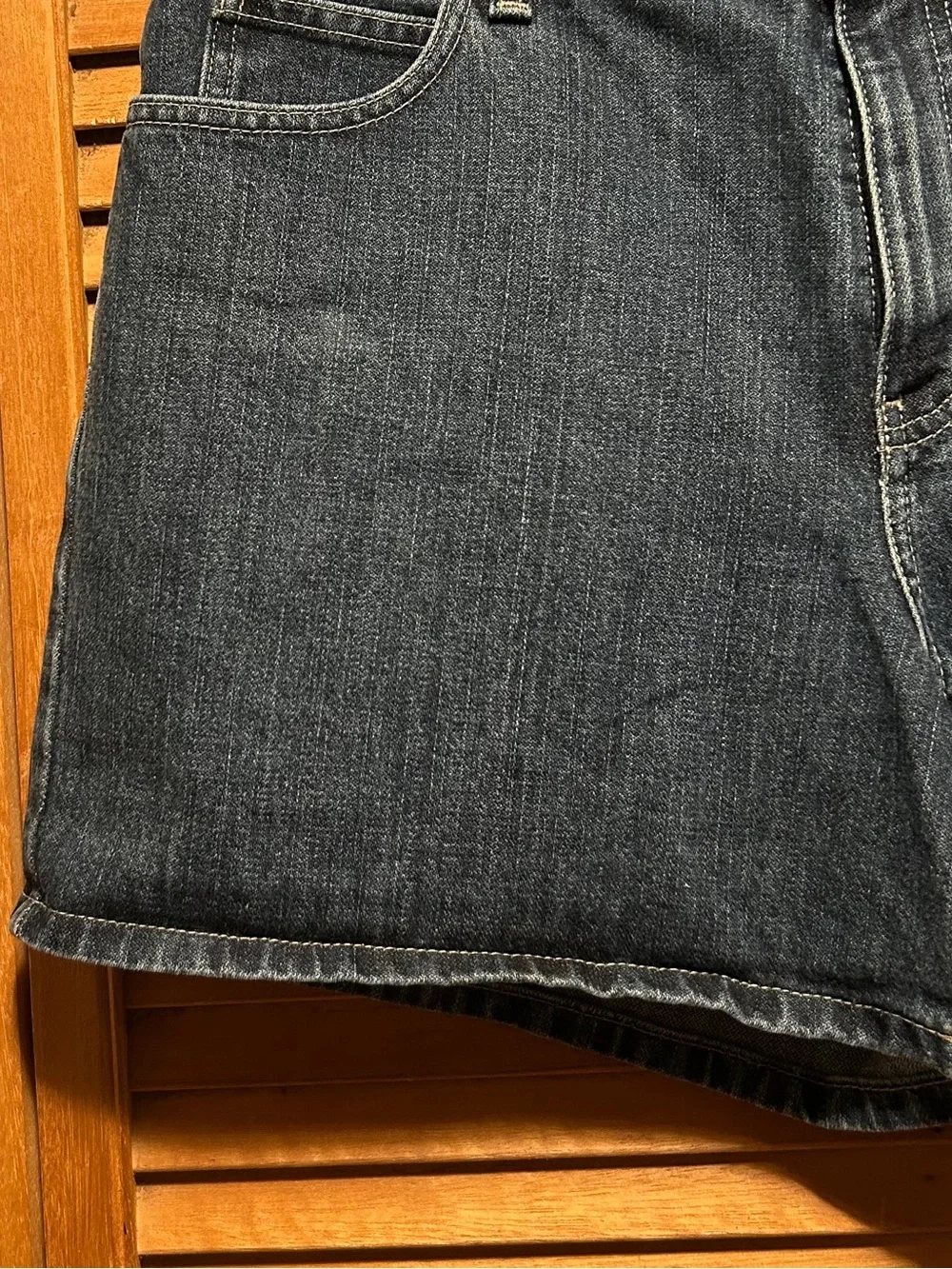 Eddie Bauer Classic Denim Blue Jean Shorts